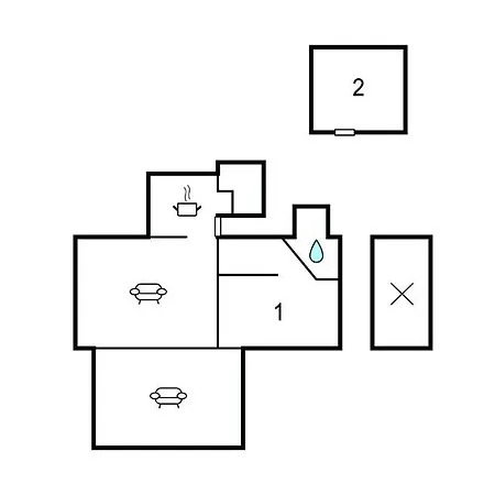 2 Bedroom Cozy In Otterup